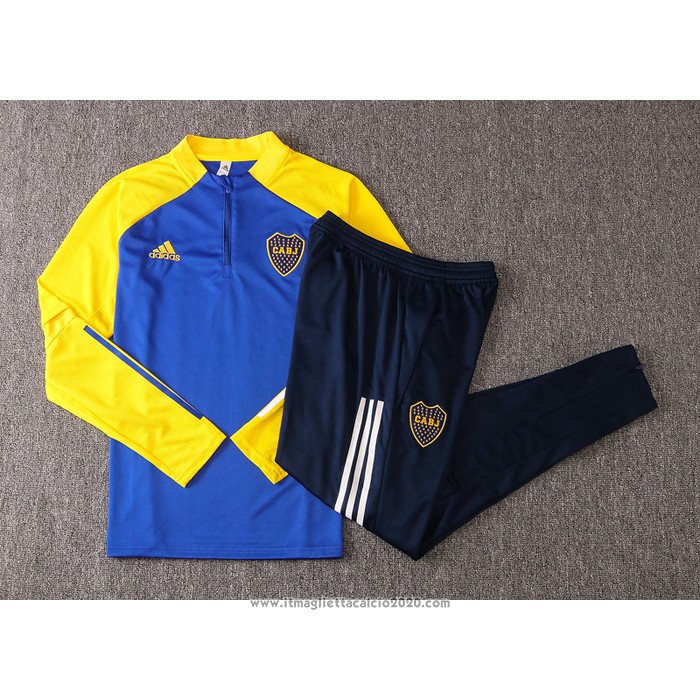 Tuta da Track Felpa Boca Juniors 2020 2021 Blu